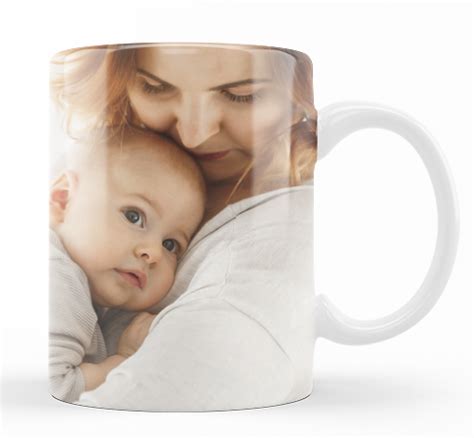 Voorbeeld van een gepersonaliseerde fotomok.