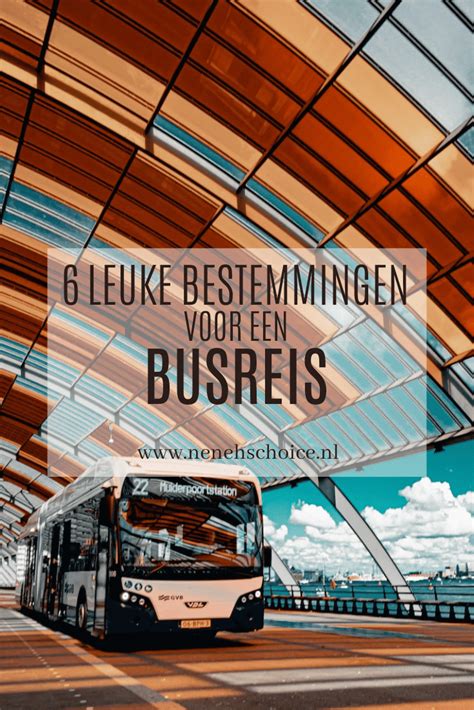 overzicht van op- en uitstapplaatsen voor een busreis