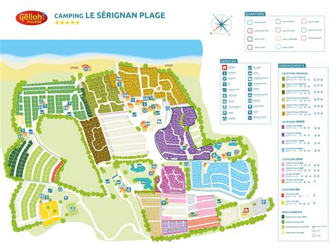 Gezinnen die genieten op het strand bij Camping Le Sérignan Plage.