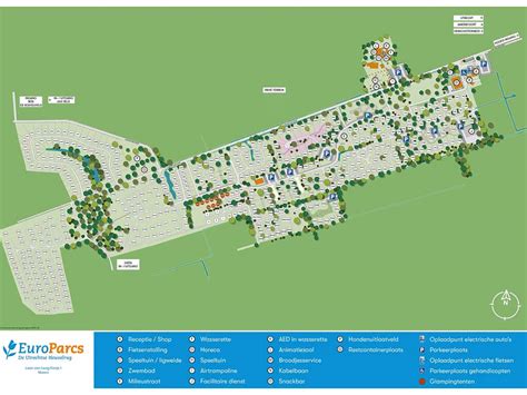 Overzicht van de verschillende accommodatietypes bij EuroParcs De Utrechtse Heuvelrug.