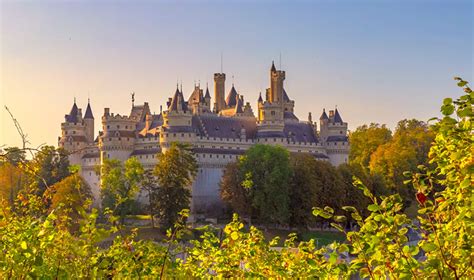 Een sfeervolle foto van het Château de Pierrefonds