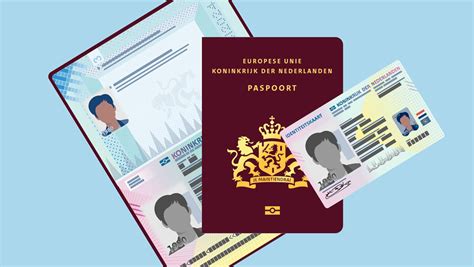 Illustratie van een paspoort, visa en creditcards