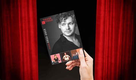 illustratie van een theaterprogramma met verschillende voorstellingen