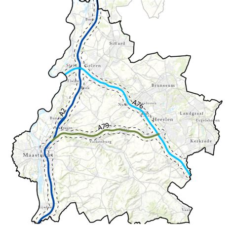 Overzichtskaart van hotels langs de Duitse snelwegen