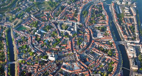 Impressie van de historische binnenstad van Gouda