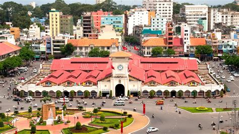 Historische architectuur in Ho Chi Minh City