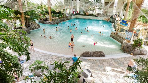 Overzicht van wellnessfaciliteiten bij Center Parcs Park Hochsauerland met sauna, hammam en zoutcabine.