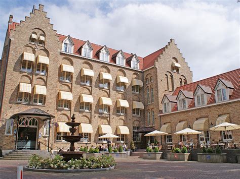Diverse locaties van Fletcher Hotels in Nederland, waaronder kust, bos en historische steden.