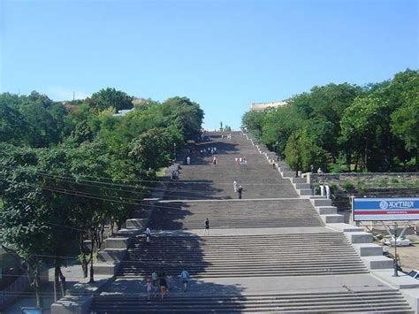 De Potemkin trappen in Odessa