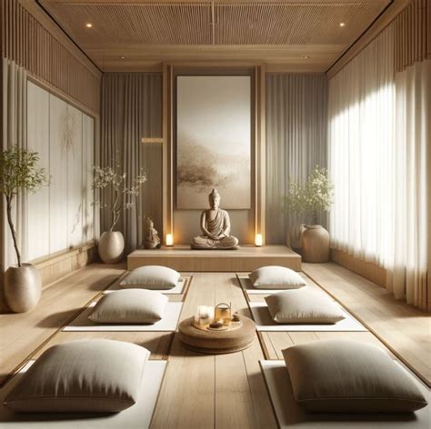 Artistieke impressie van de strobalen meditatie ruimte met glas-in-lood