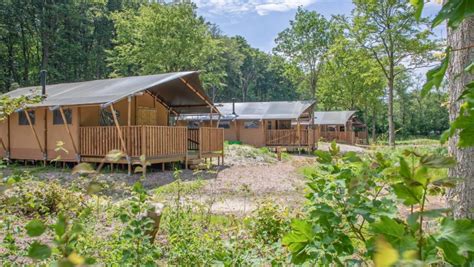 Luxe safaritent op een Landal camping in Nederland