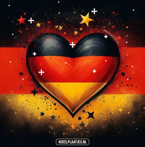 Een sfeerbeeld van het Nederlandse consulaat in München met de Duitse vlag en de Nederlandse vlag.