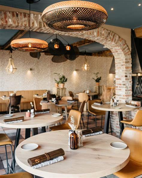 Sfeervolle foto van het interieur van Restaurant Vonck.