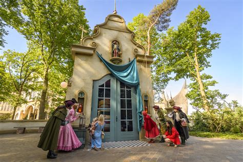 Overzichtskaart van het Sprookjesbos in de Efteling