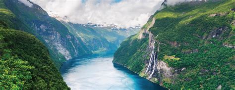 Landschap van de Noorse fjorden