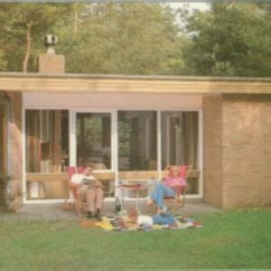 Historische foto van het voormalige bungalowpark Het Kraanven