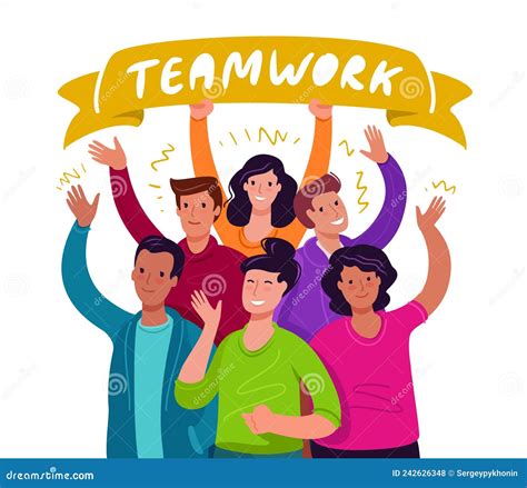 Illustratie van een team van medische professionals die samenwerken.