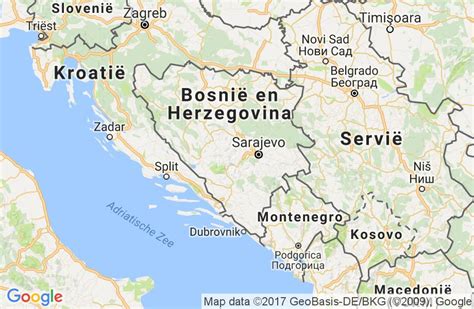 Overzicht van populaire vliegroutes en luchthavens in Bosnië en Herzegovina