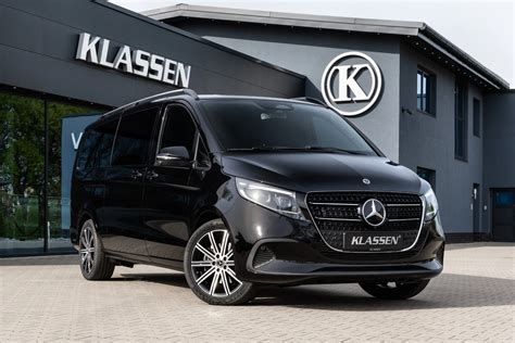 Motorcompartiment van de Mercedes-Benz V-Klasse