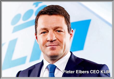foto van Pieter Elbers, CEO van KLM