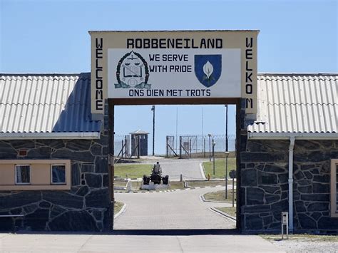 Oude gevangeniscellen op Robbeneiland