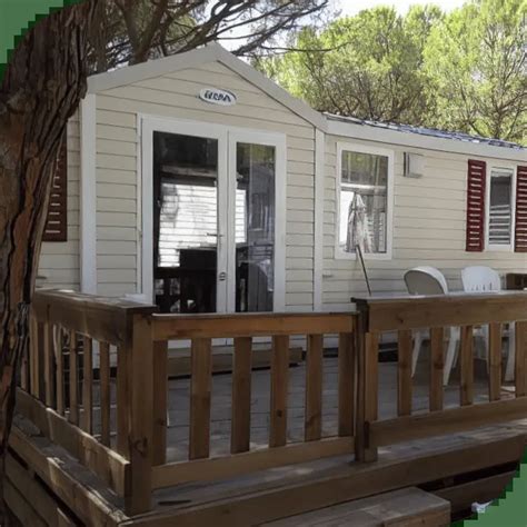 Luxe stacaravan op een zonnige locatie aan de Côte d'Azur