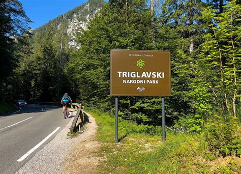 Kaart van Triglav Nationaal Park met belangrijke locaties