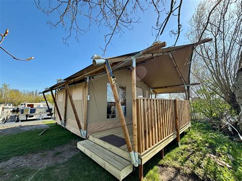 Glamping tenten in de Sloveense natuur