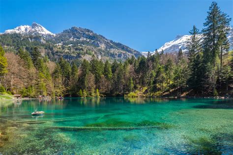 een idyllisch berglandschap in Zwitserland
