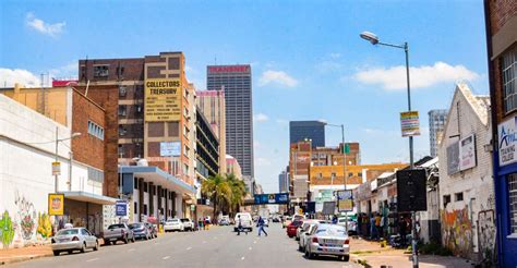 Collage van toeristische hoogtepunten rond Johannesburg