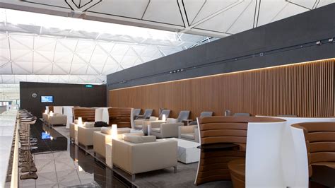 interieur van een luxe luchthaven lounge