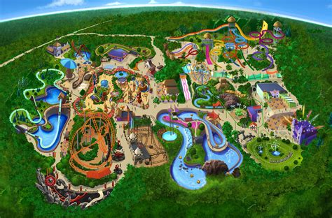 Infographic die de verschillende eigenaars van Avonturenpark Hellendoorn door de jaren heen weergeeft.