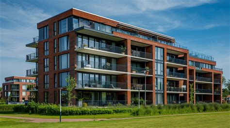 interieurfoto van een appartement in de Schoppe met zichtbare gebinten en hoge plafonds