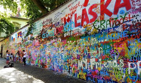 Lennon-muur in Praag