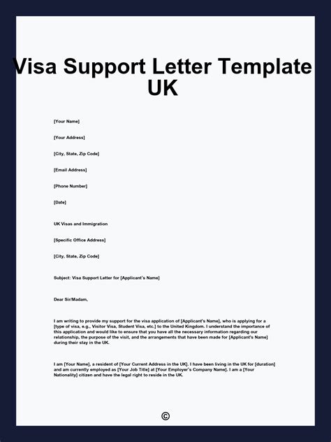 Voorbeeld van een Visa Support Letter voor Rusland