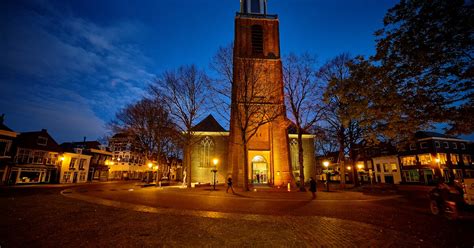 Landschap van Vlaardingen met historische gebouwen en waterwegen