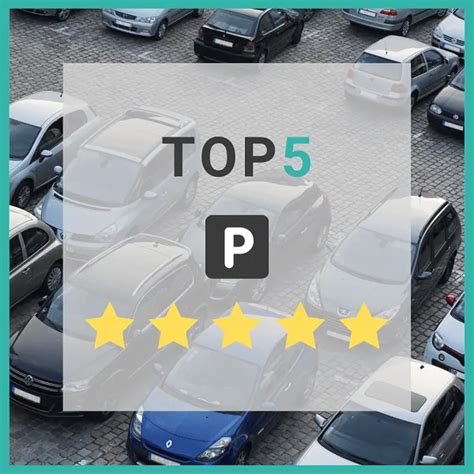 Infographic met de top 5 goedkoopste parkeeraanbieders voor lang parkeren bij Schiphol