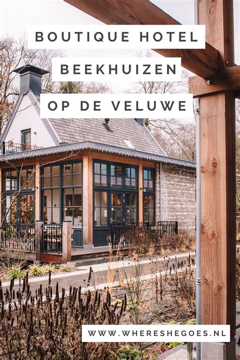 Buitenkant van een sfeervol boutique hotel