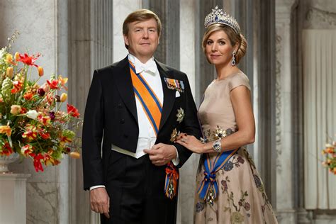 Foto van koning Willem-Alexander en koningin Máxima tijdens een officieel bezoek