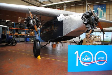 Replica Fokker F.7b-3m in het Nederlands Transport Museum
