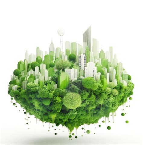 Landschap met bloeiende bomen en groene parken in een Europese stad