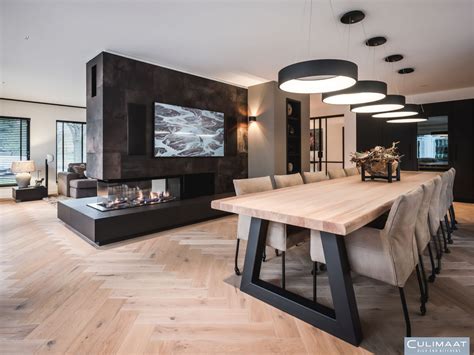 Interieur van een modern chalet