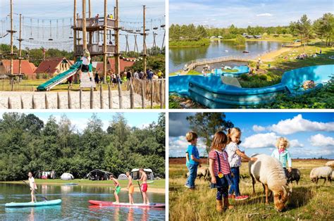 overzicht van diverse vakantieparken met kindvriendelijke faciliteiten in Nederland