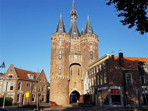 Impressie van de Sassenpoort in Zwolle