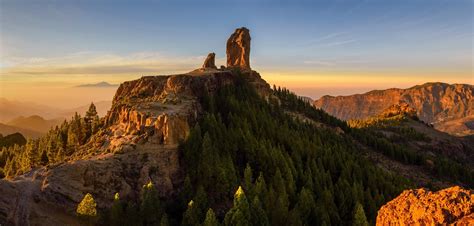 Uitzicht vanaf de top van Roque Nublo