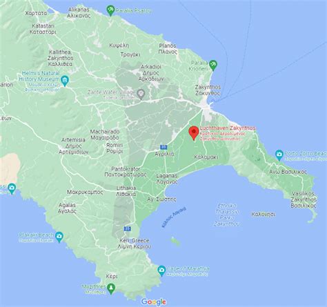 Overzicht van autoverhuurbedrijven op Zakynthos Airport