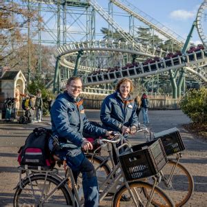 Schematische weergave van de Technische Dienst Efteling