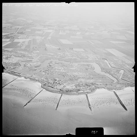 Historische luchtfoto van Haren-Evere in 1919, waar de eerste passagierslandingen plaatsvonden.