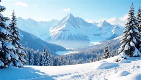 Sneeuwlandschap met skiërs in de Alpen