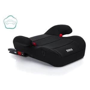 Een selectie van verschillende kinderzitjes, van babyautostoeltjes tot zitverhogers.